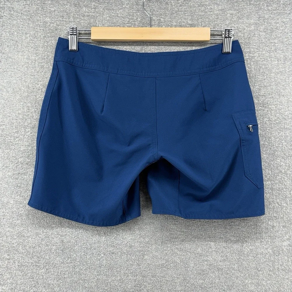 Patagonia Board Shorts Women Size 0 Blue Drawstrings Summer